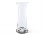 Equestrian Bit Carafe 3.5\ Diameter x 10\ Height
28 Ounces

Care: Hand wash recommend - if placing in the dishwasher use low heat and non acidic detergent